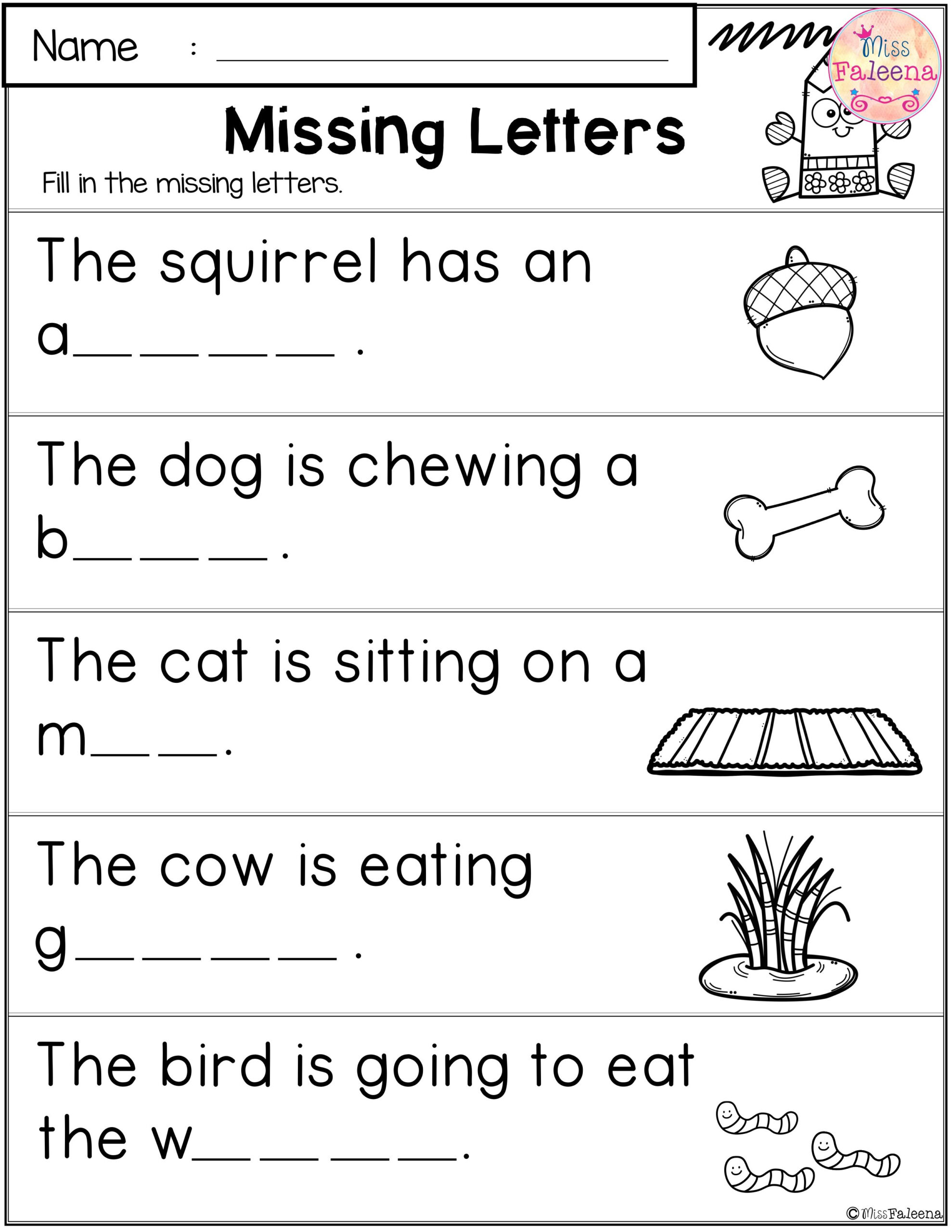 30 Free Printable Halloween Reading Worksheets For 1St Grade Literacy