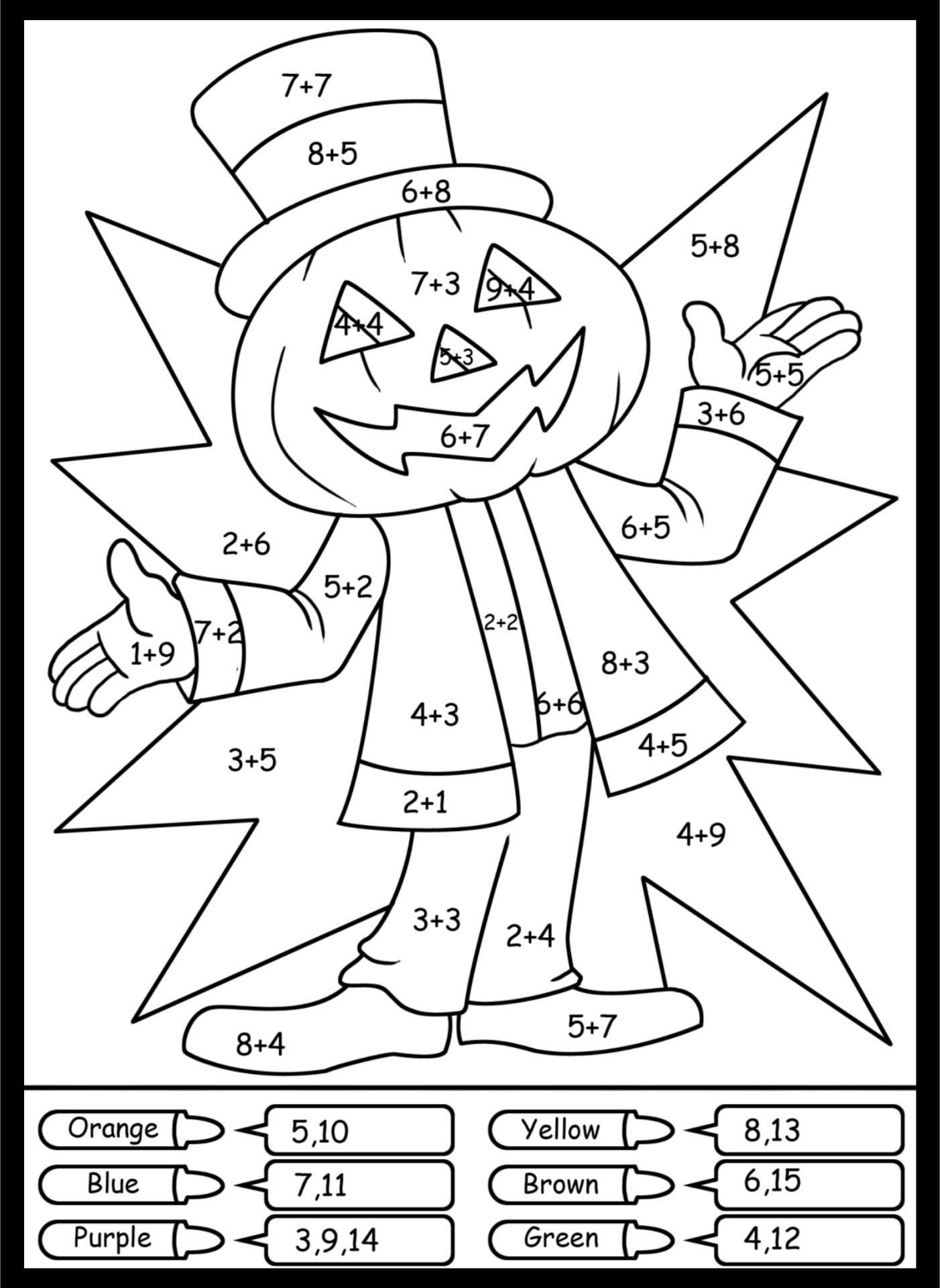 30 Halloween Worksheets 1St Grade Free
