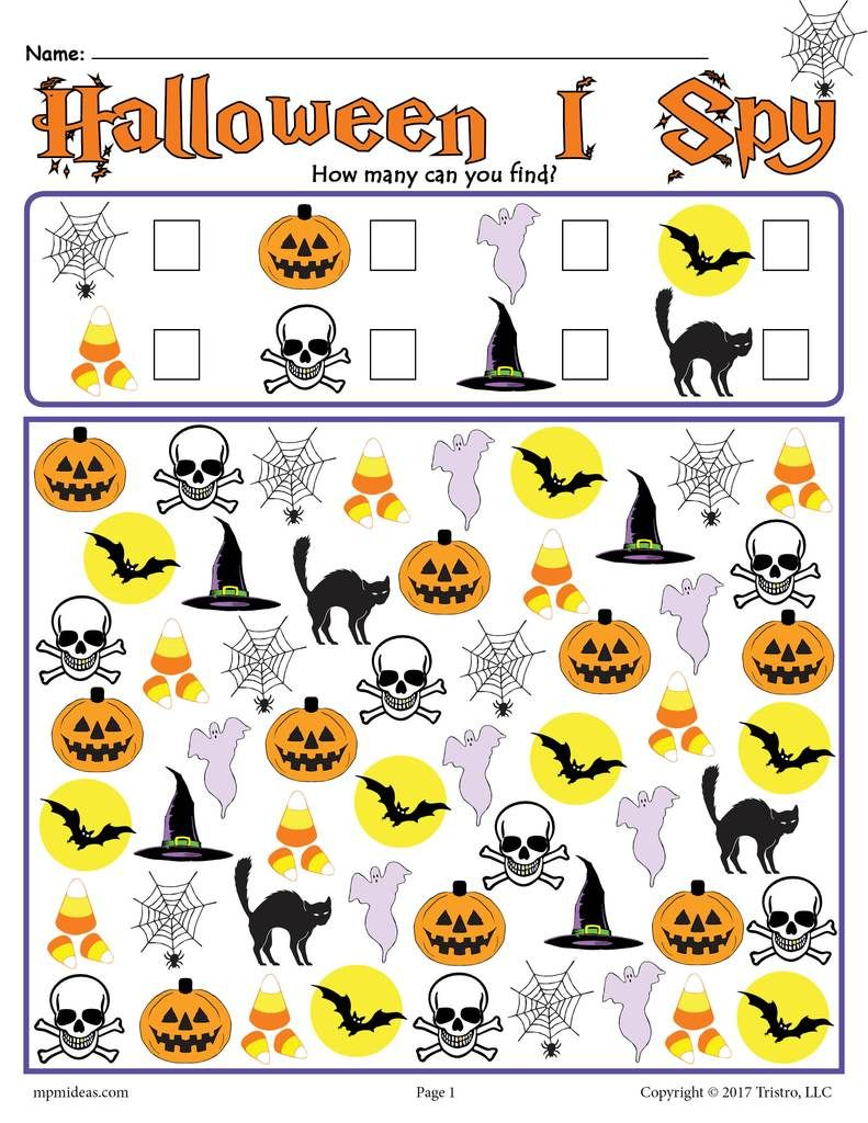 30 Halloween Worksheets 1St Grade Free