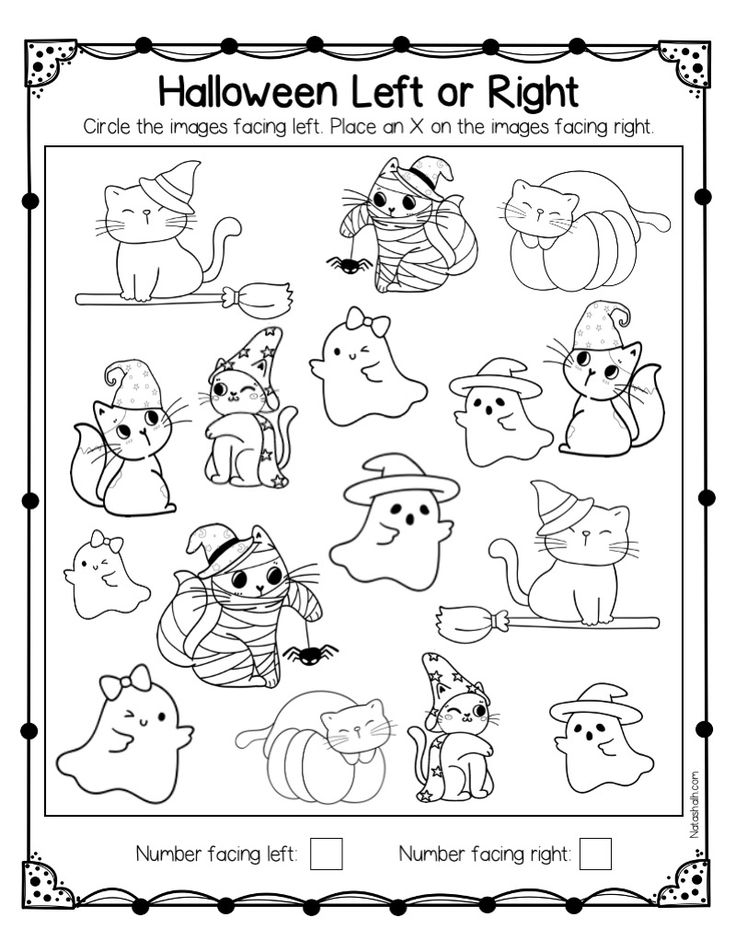 30 Halloween Worksheets 1St Grade Free