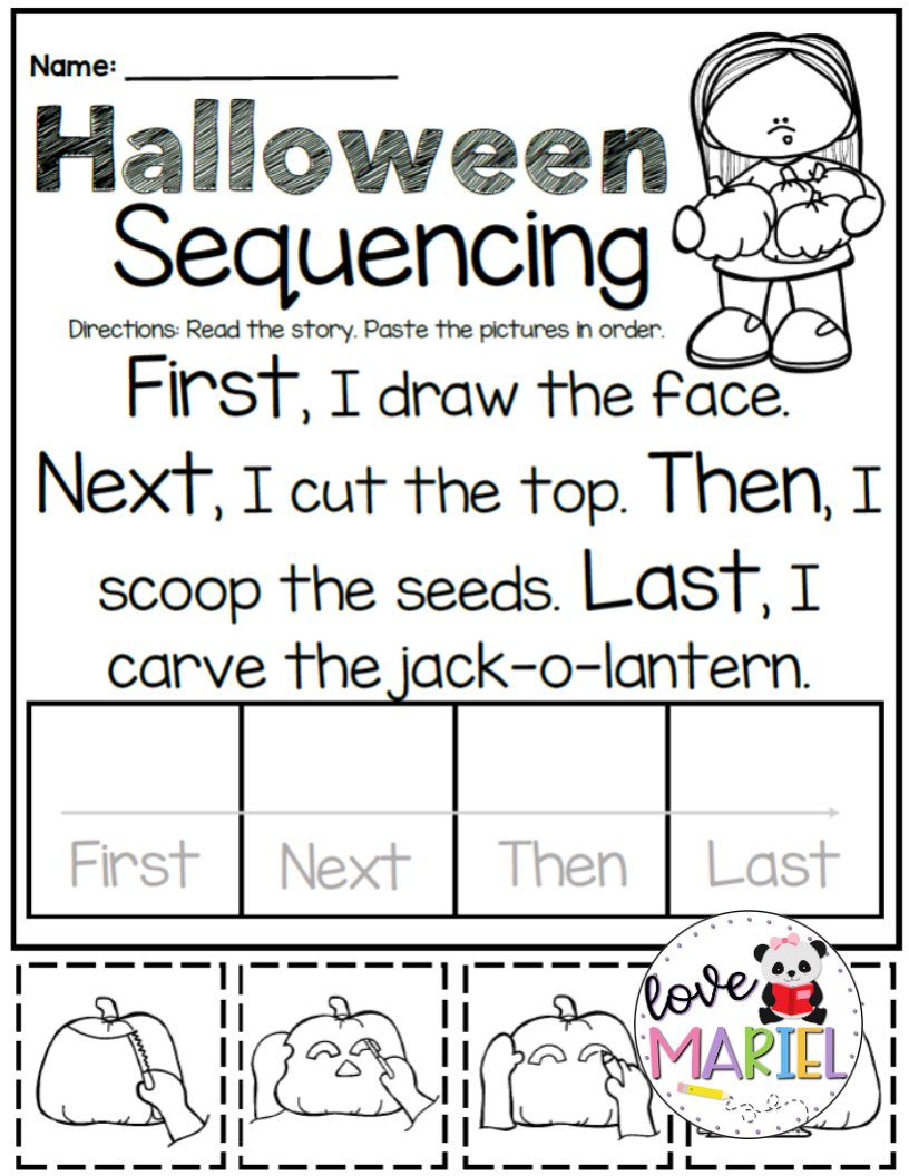 30 Halloween Worksheets 1St Grade Free
