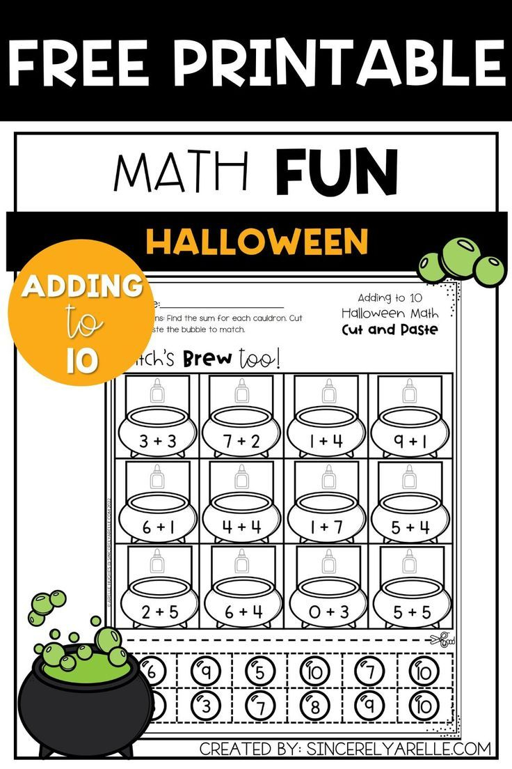 30 Halloween Worksheets 1St Grade Free