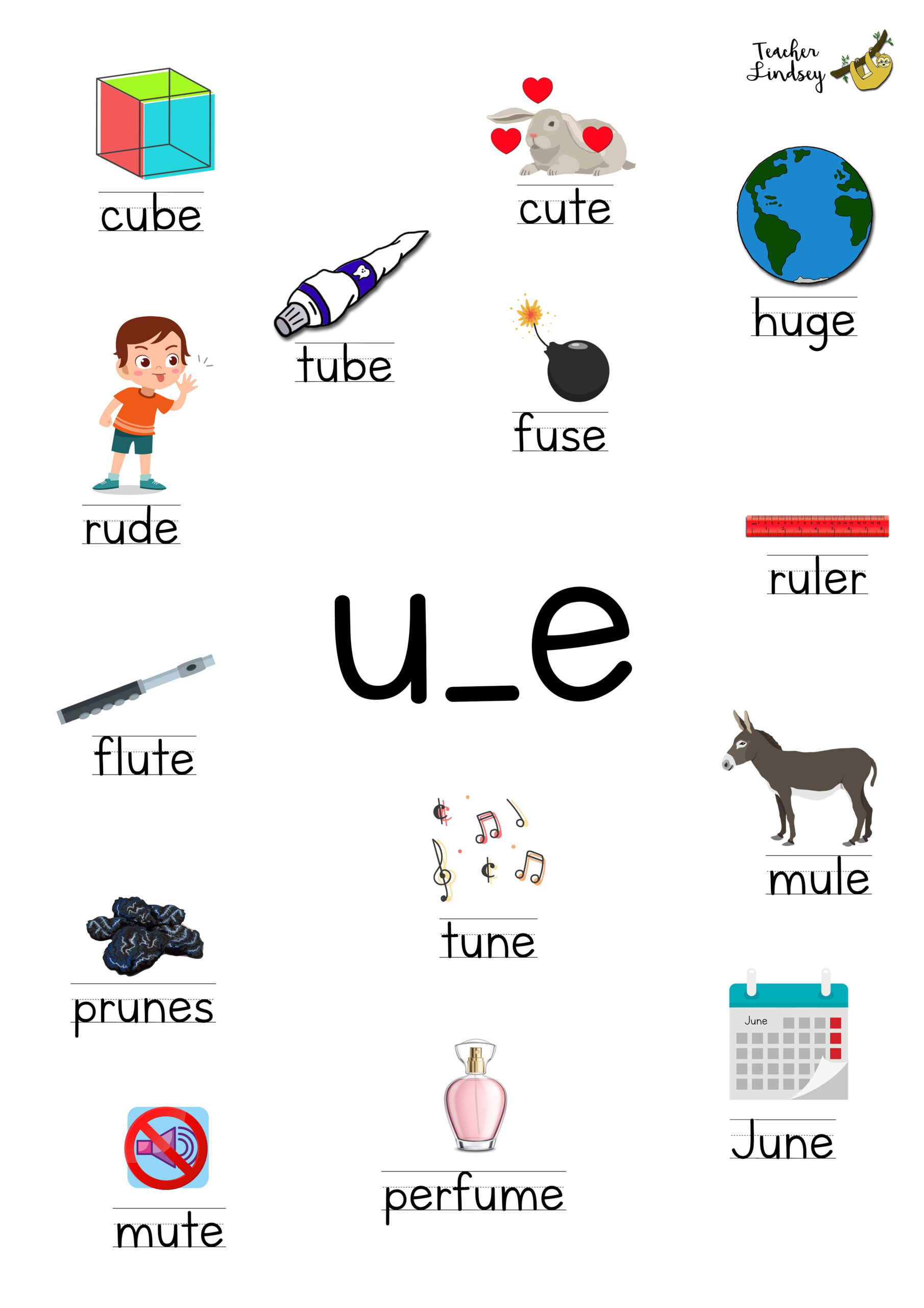 30 Magic E Worksheets For Kindergarten