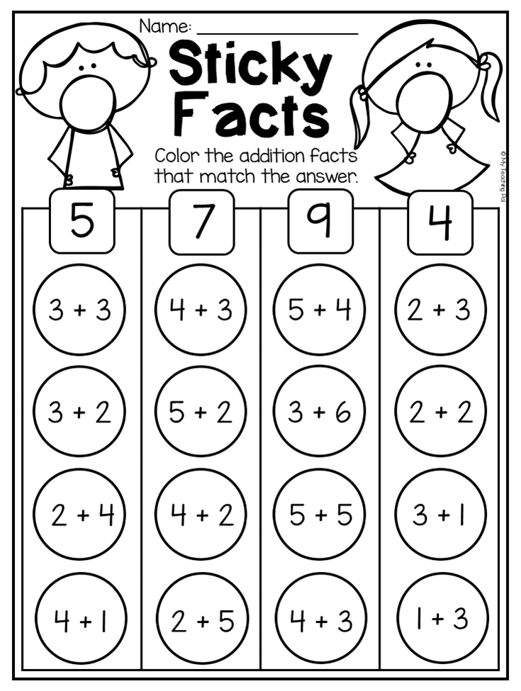 30 Math Worksheets For Kindergarten 1-30