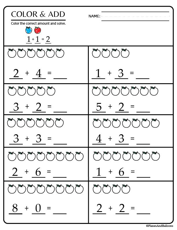 30 Math Worksheets For Kindergarten 1-30