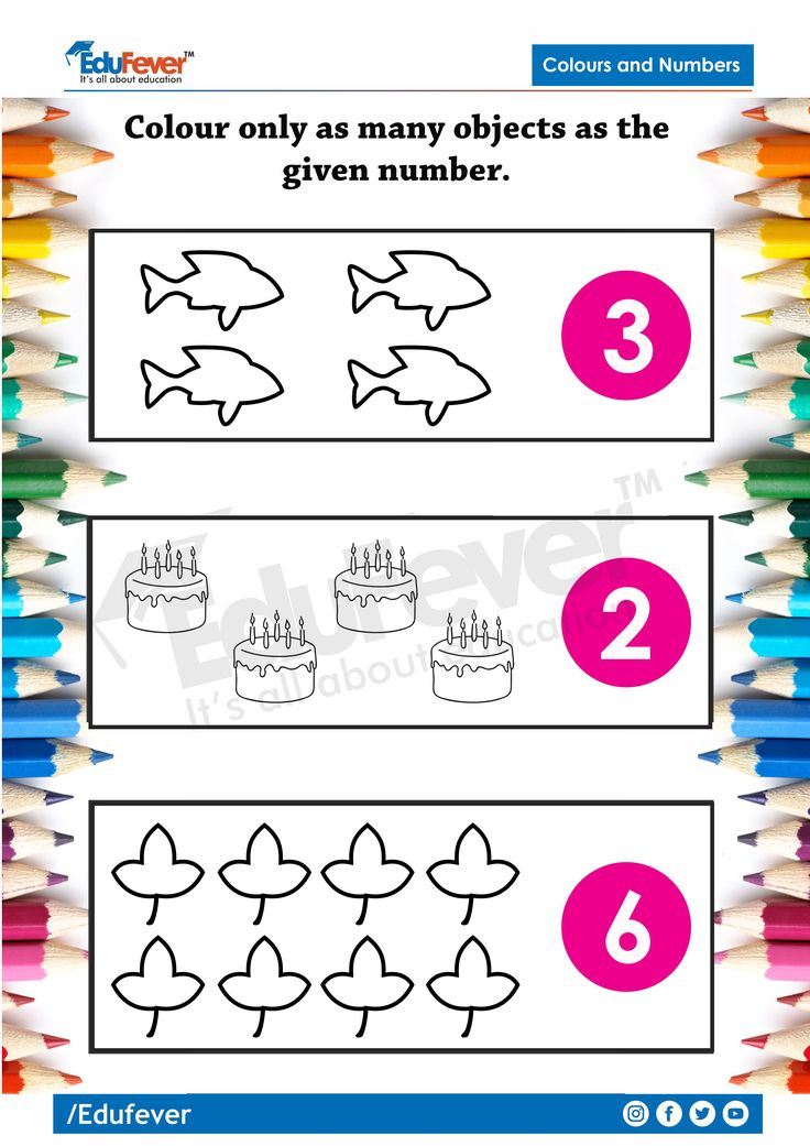 30 Math Worksheets For Kindergarten Lkg