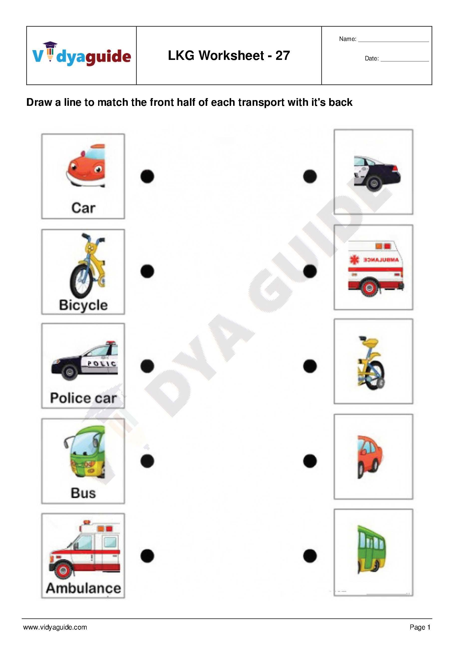 30 Math Worksheets For Kindergarten Lkg