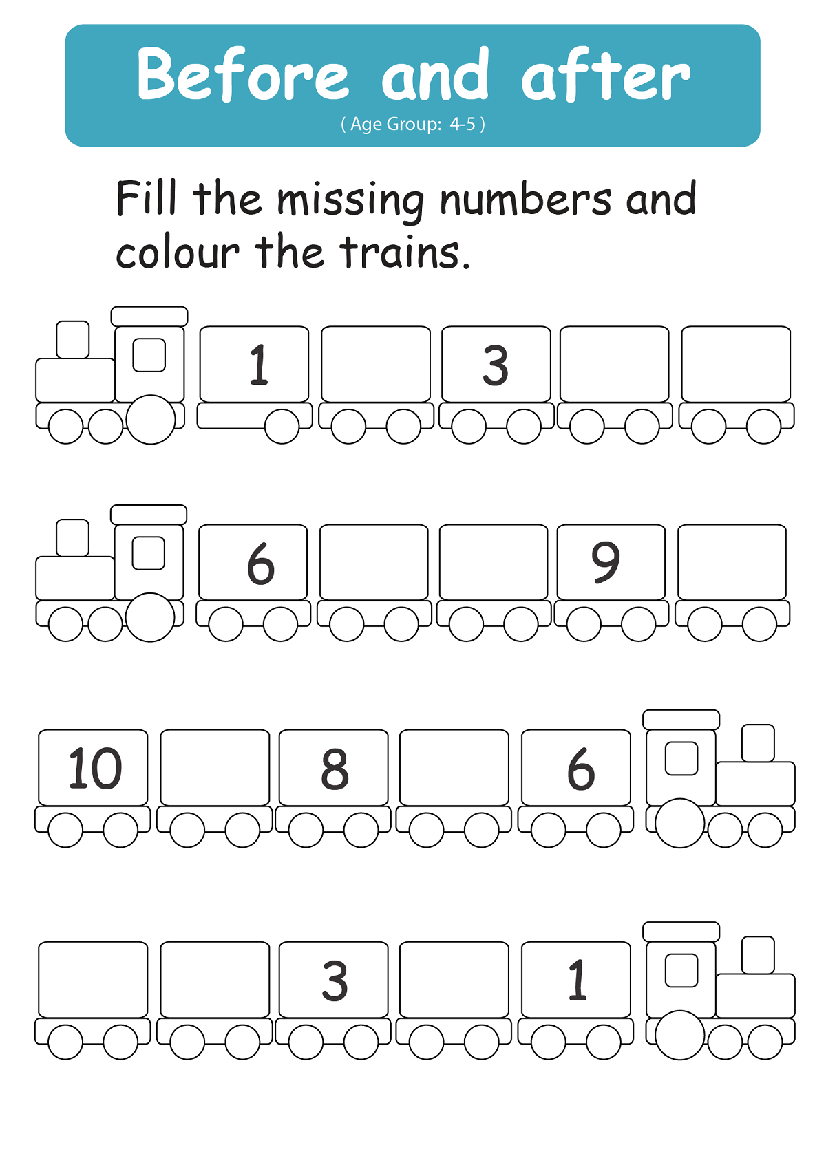 30 Math Worksheets For Kindergarten Lkg