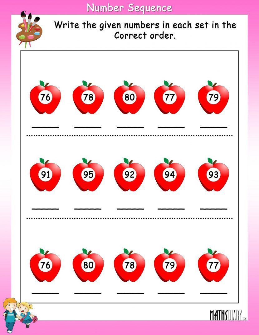 30 Math Worksheets For Ukg Kids