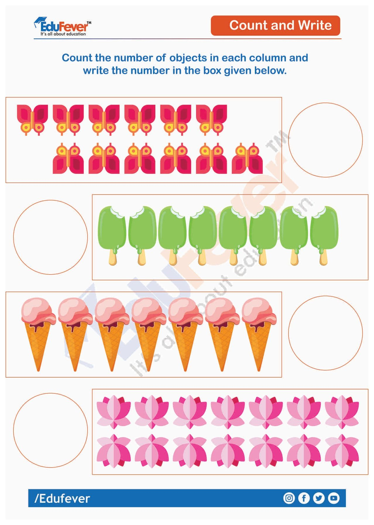 30 Math Worksheets For Ukg Kids