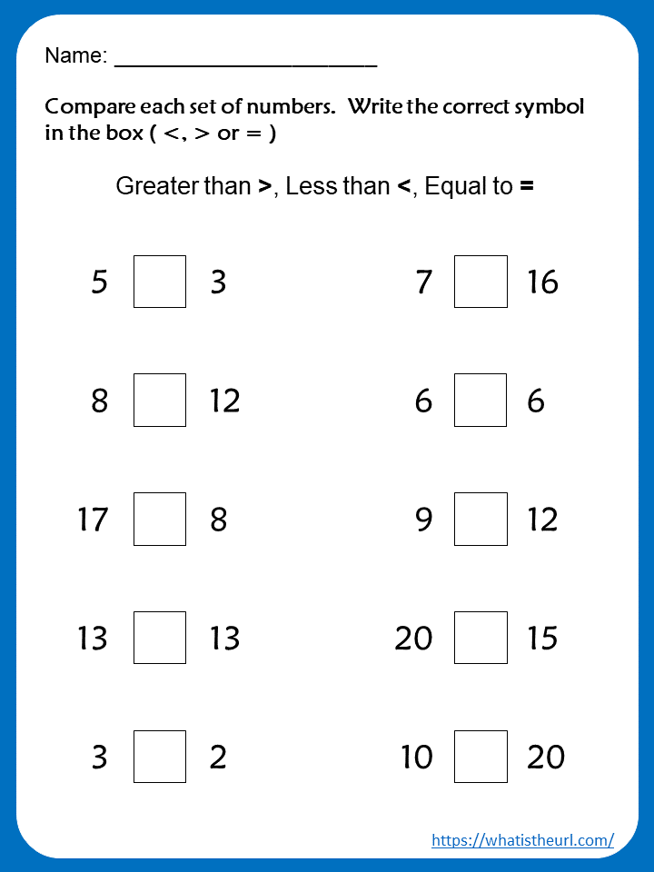 30 Math Worksheets For Ukg Kids