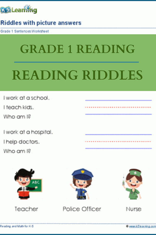 30 Math Worksheets With Riddles
