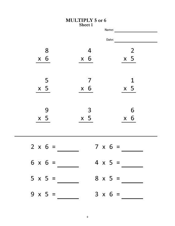 30 Multiplication Worksheets 3 Digits By 2 Digits
