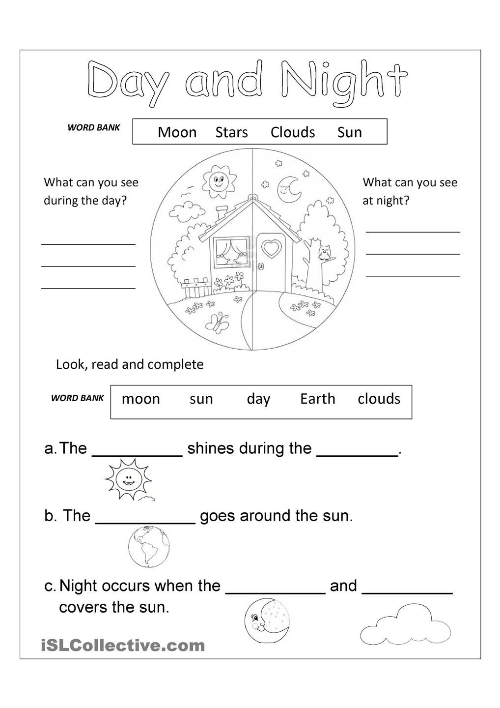 30 Printable Worksheets For Kindergarten Science
