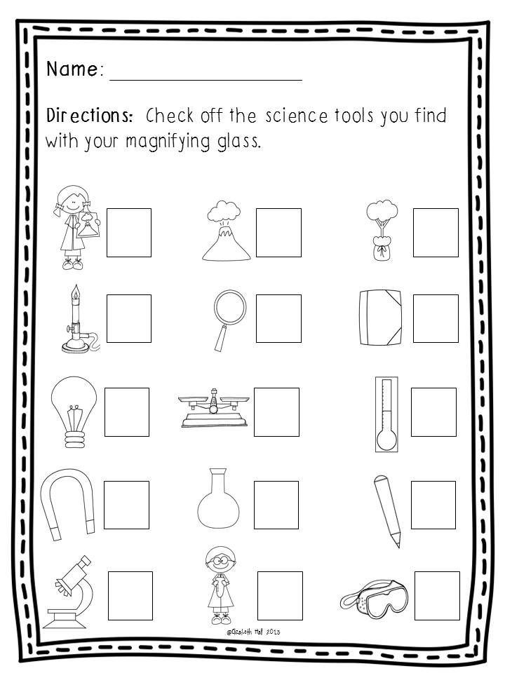 30 Printable Worksheets For Kindergarten Science