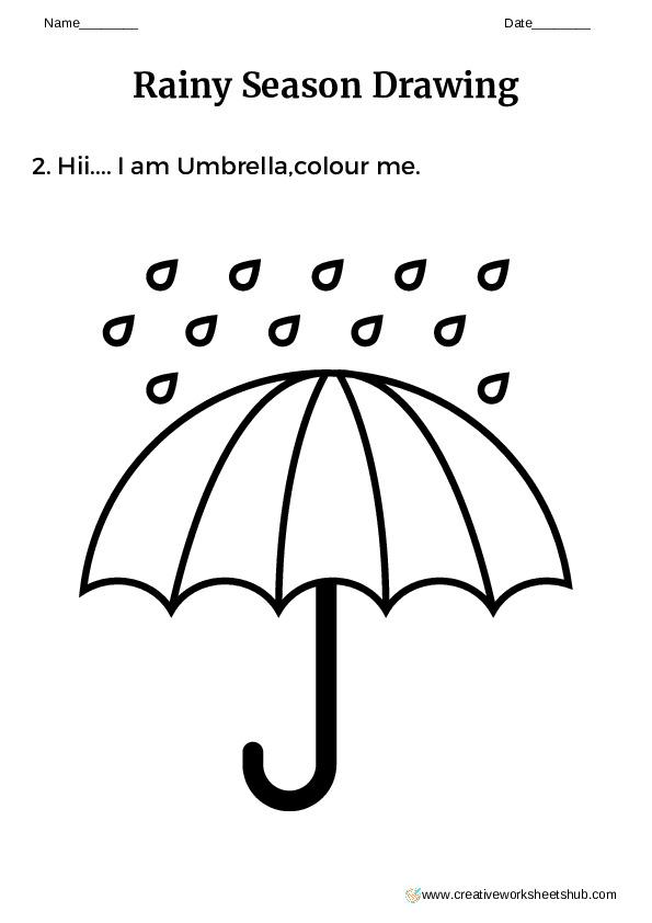 30 Rain Worksheets For Kindergarten