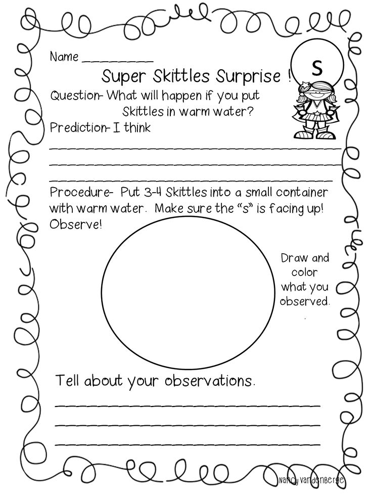 30 Science Worksheets For 1St Grade