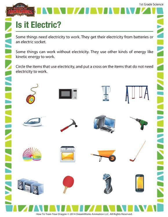 30 Science Worksheets For 1St Grade
