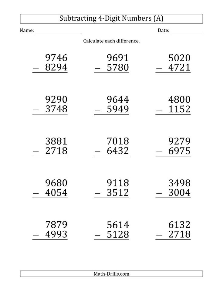 21 2 Digit Subtraction With Regrouping Free Math Worksheets