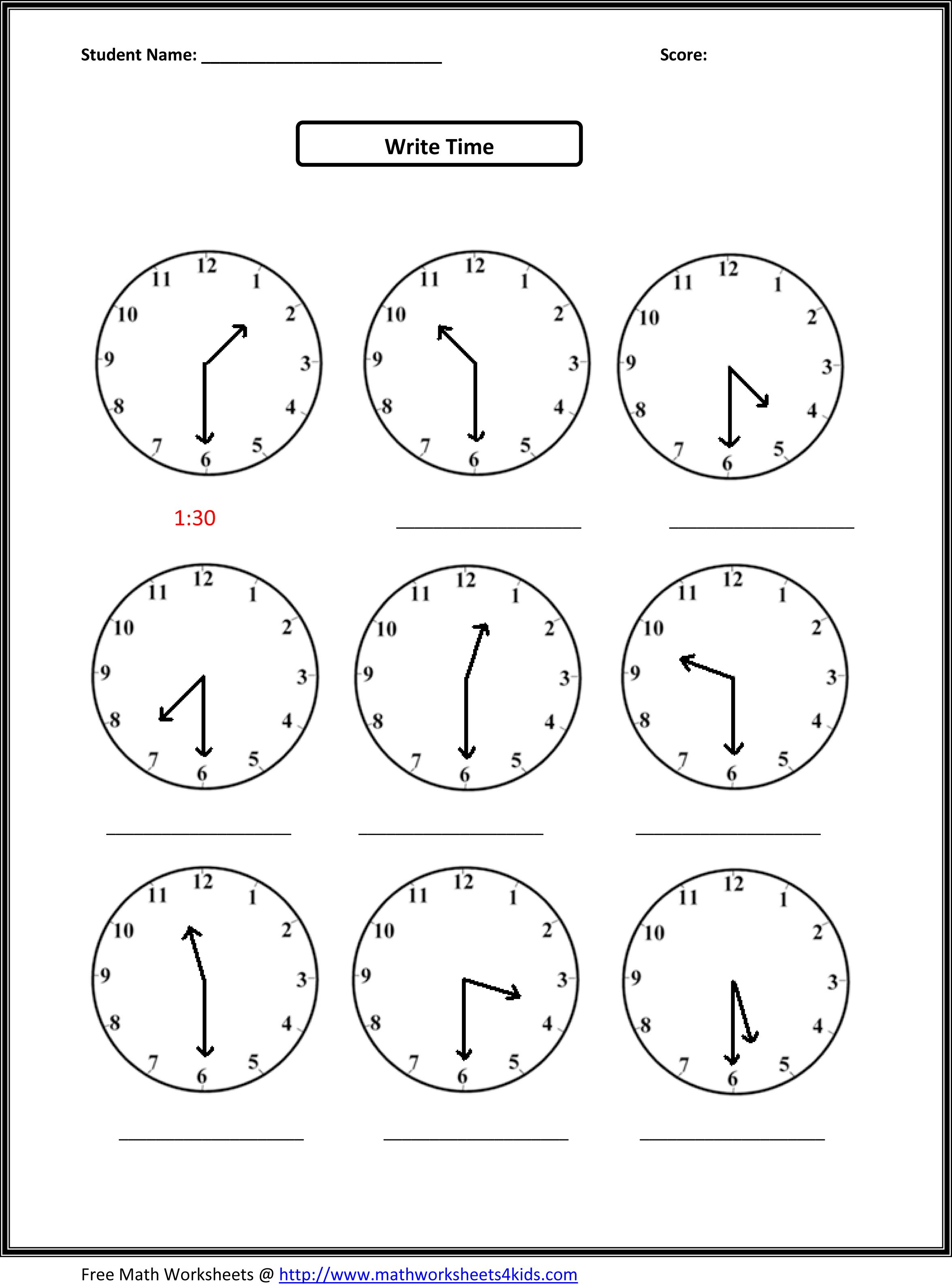 21 2Nd Grade Math Worksheets English