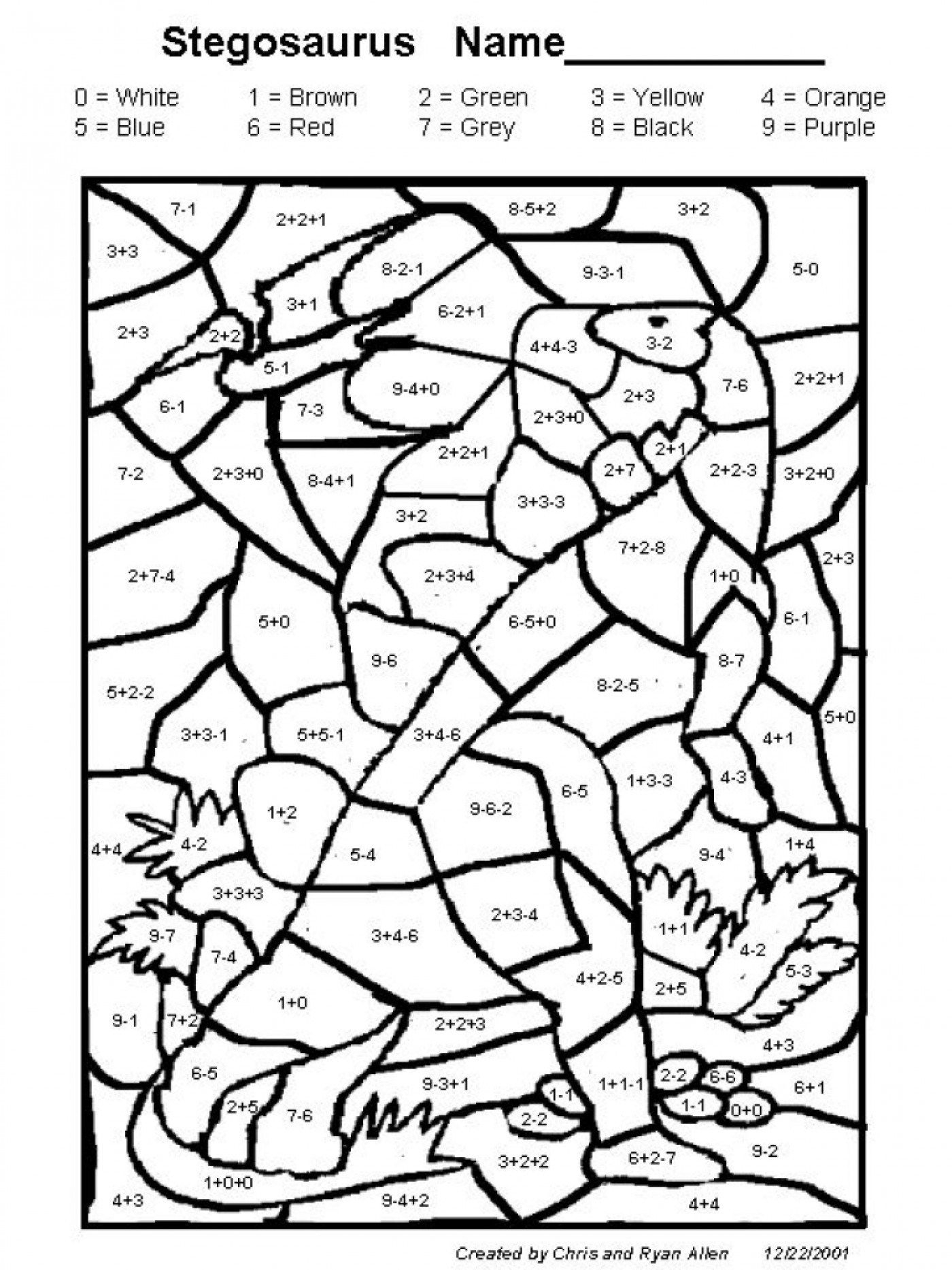 21 Addition Coloring Worksheets 2Nd Grade