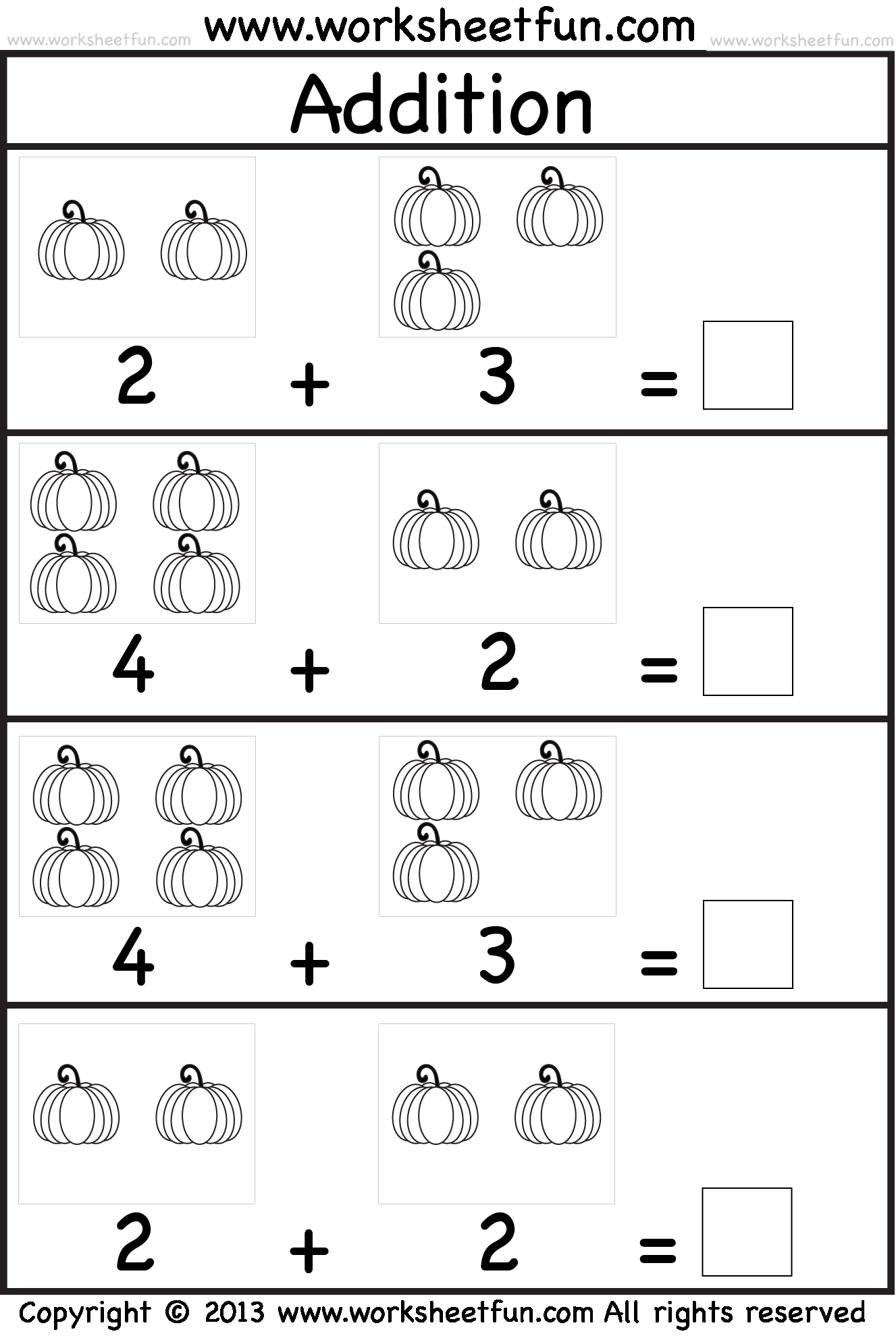 21 Addition To 5 Worksheets Kindergarten