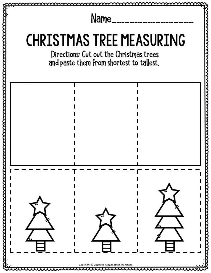 21 Christmas Preschool Math Worksheets