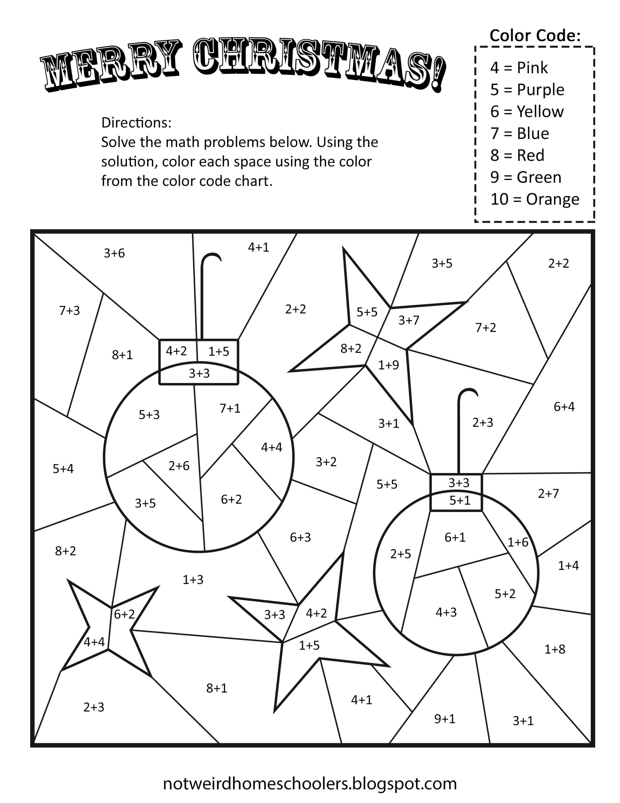 21 Christmas Preschool Math Worksheets