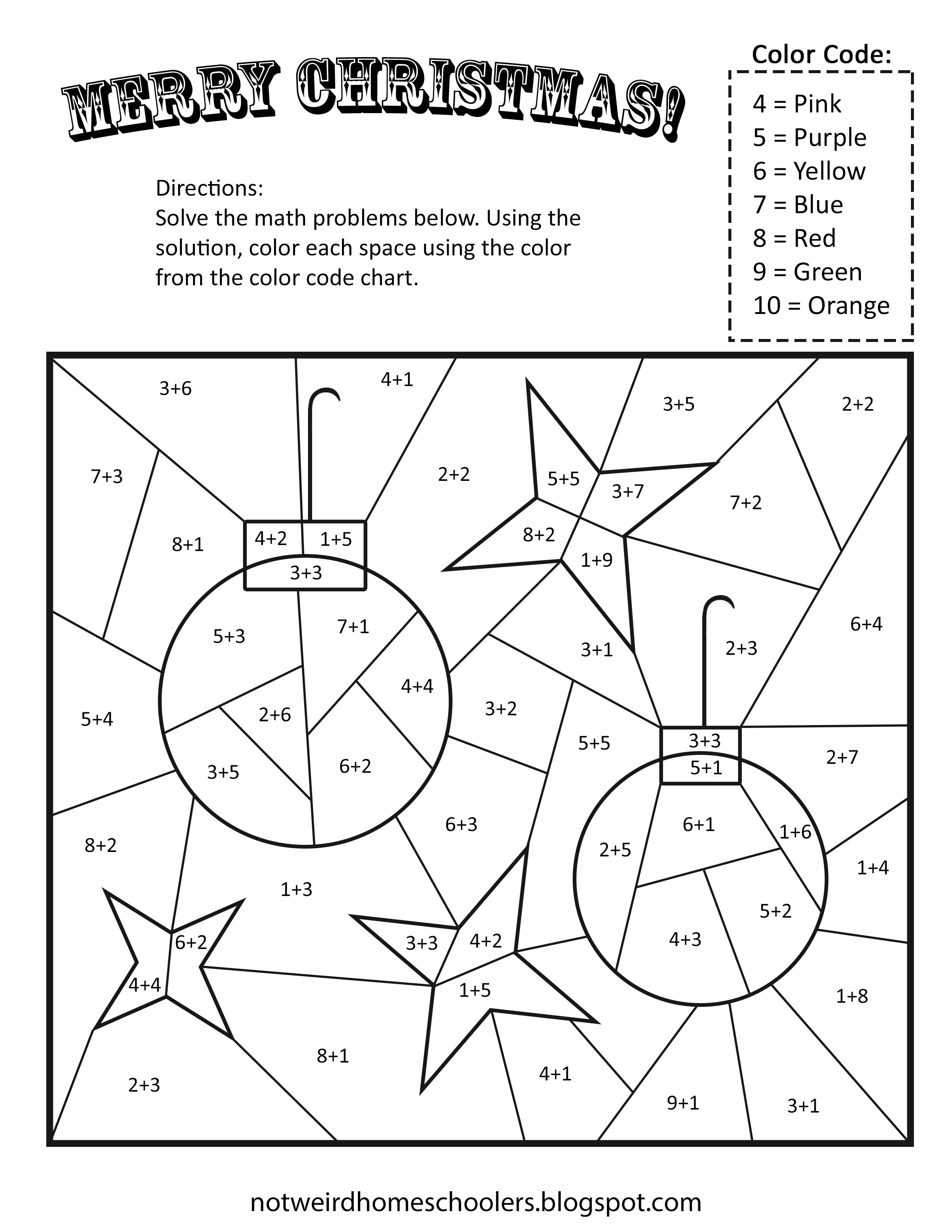 21 Christmas Preschool Math Worksheets