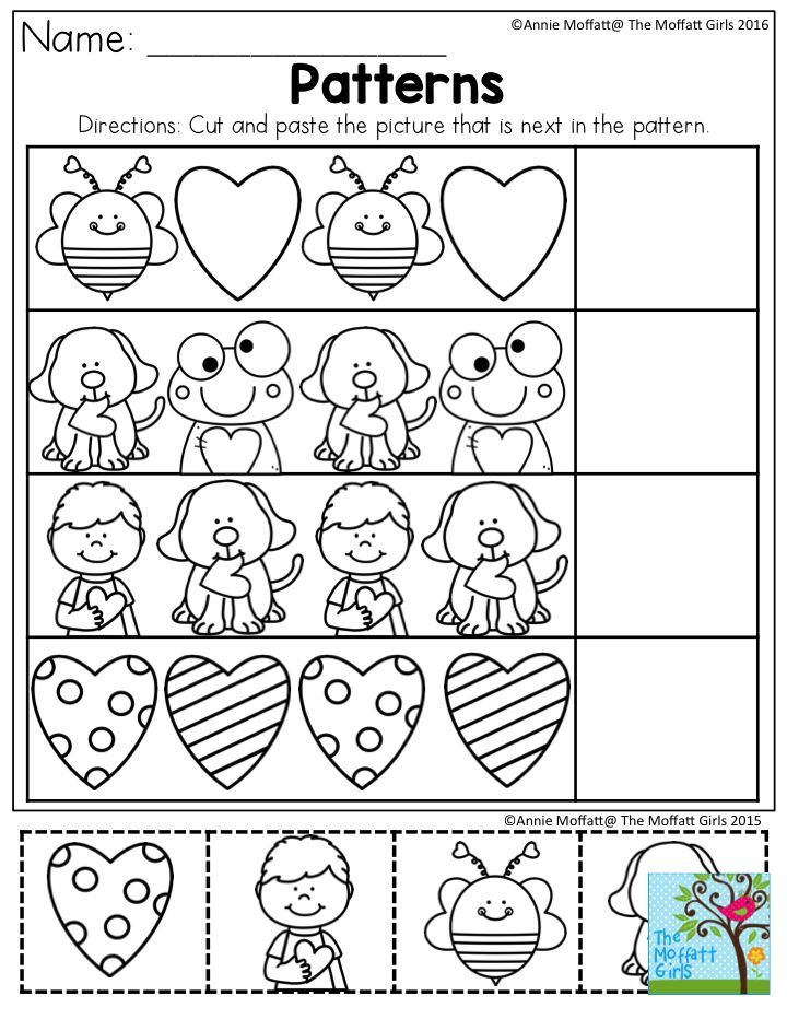 21 Cut And Paste Worksheets Colors