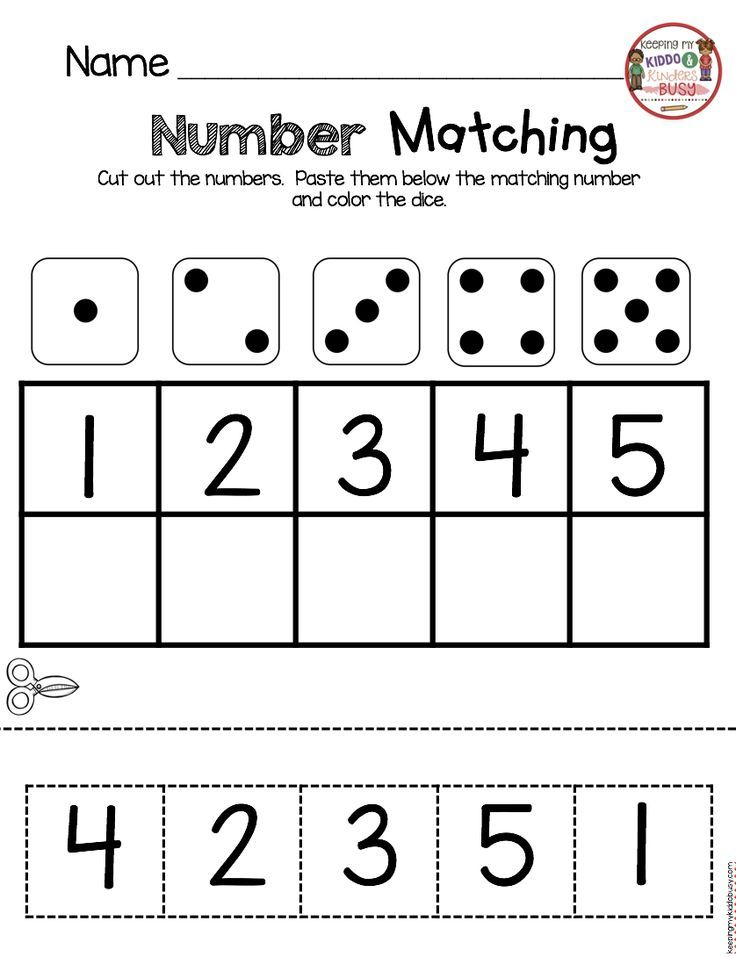 21 Cut And Paste Worksheets Colors