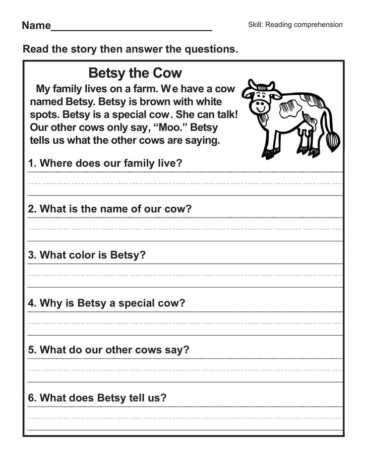 21 Free Printable Halloween Reading Worksheets For 1St Grade Literacy