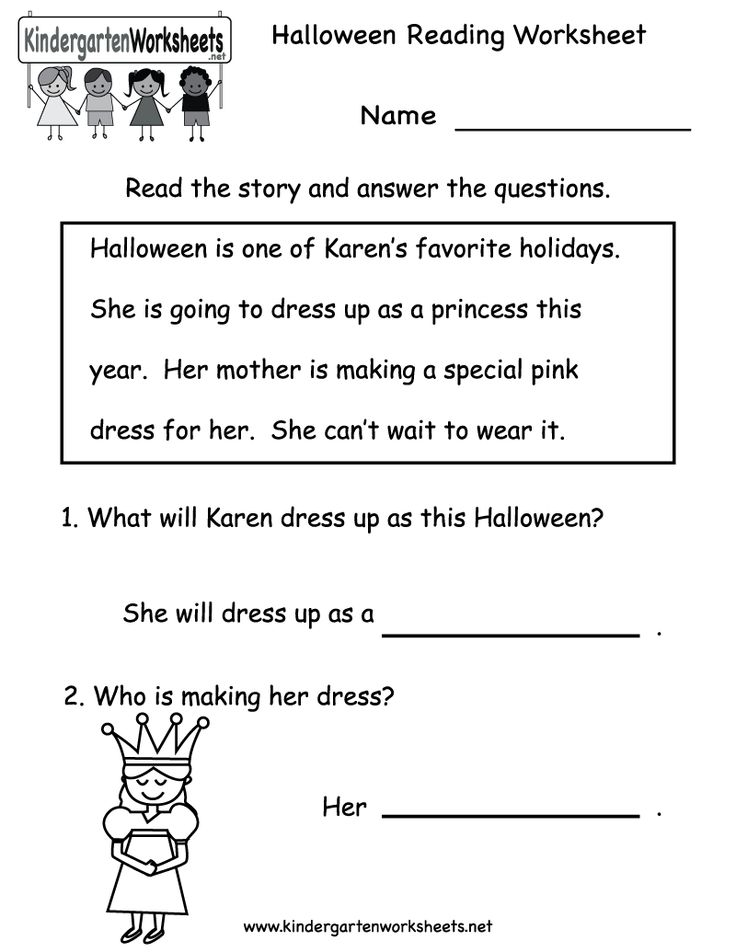 21 Free Printable Halloween Reading Worksheets For 1St Grade Literacy