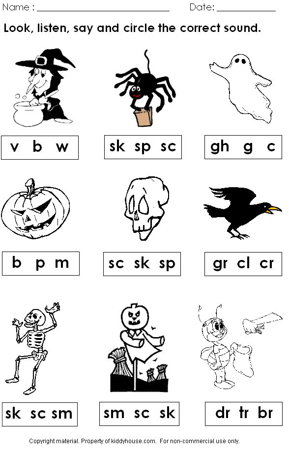 21 Free Printable Halloween Reading Worksheets For 1St Grade Literacy