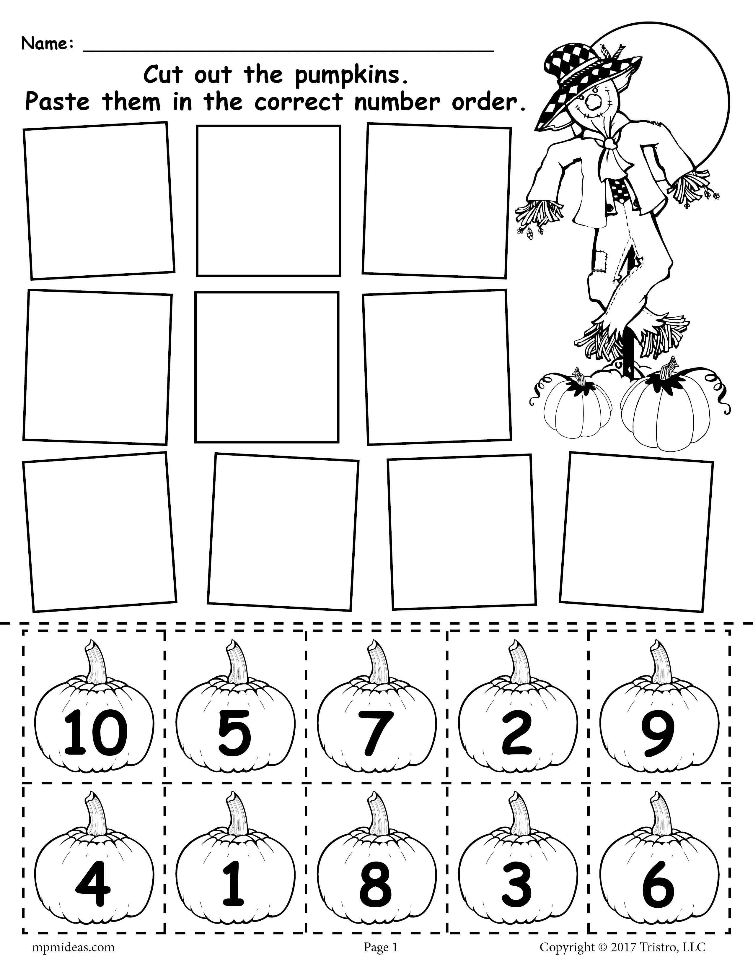21 Halloween Math Worksheets Kindergarten Free