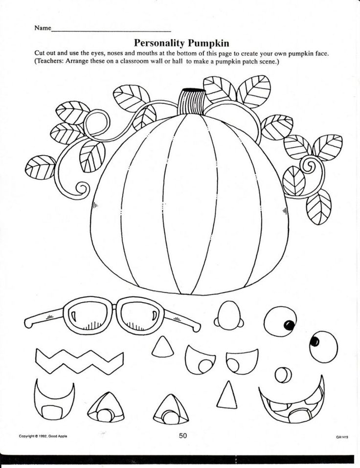 21 Halloween Worksheets 1St Grade Free