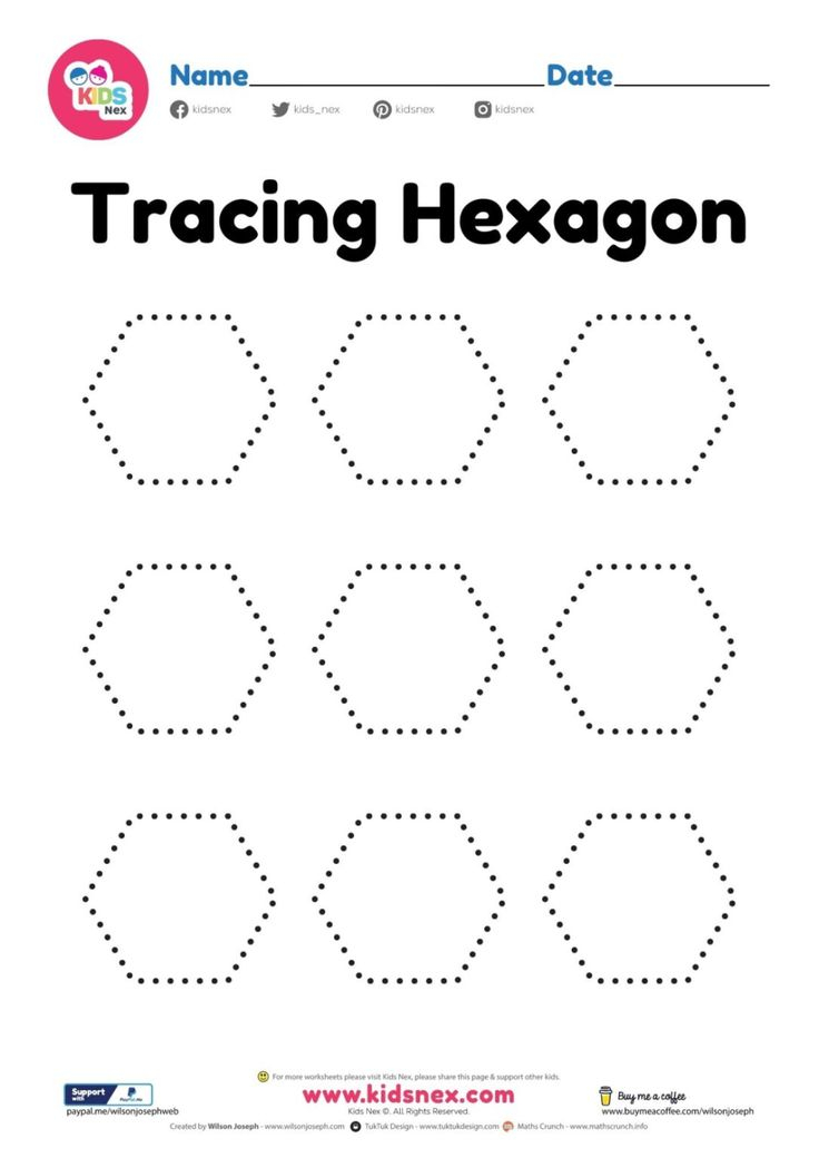 21 Kindergarten Worksheets Tracing Lines
