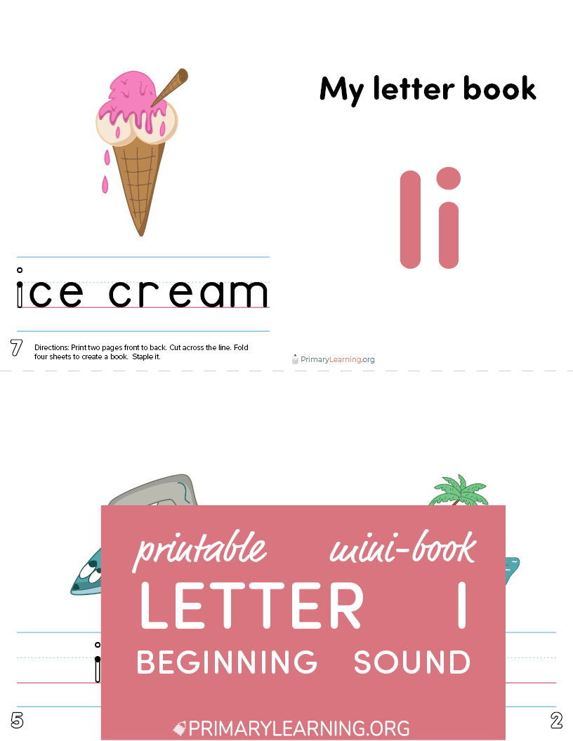 21 Letter I Kindergarten Worksheets