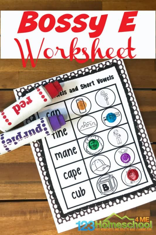 21 Magic E Worksheets For Kindergarten