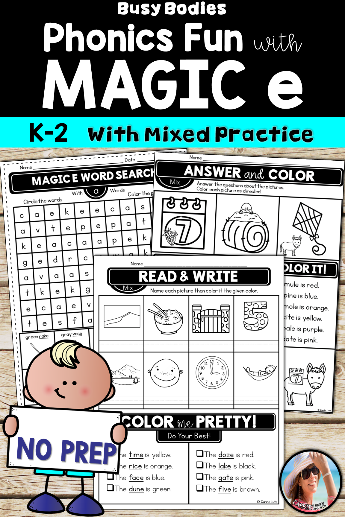 21 Magic E Worksheets For Kindergarten