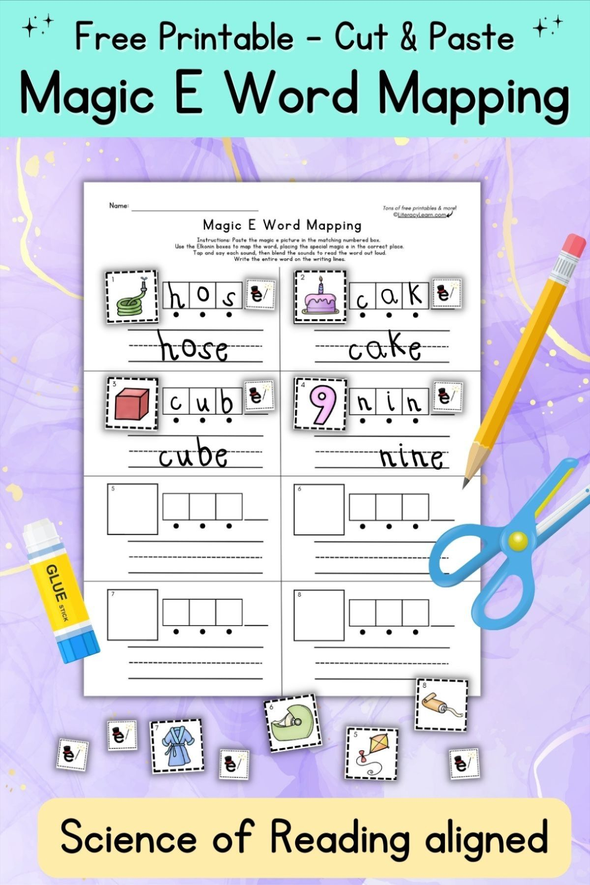 21 Magic E Worksheets For Kindergarten