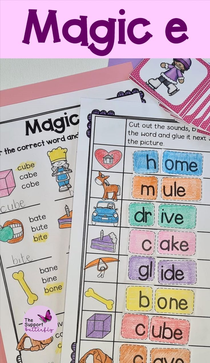 21 Magic E Worksheets For Kindergarten