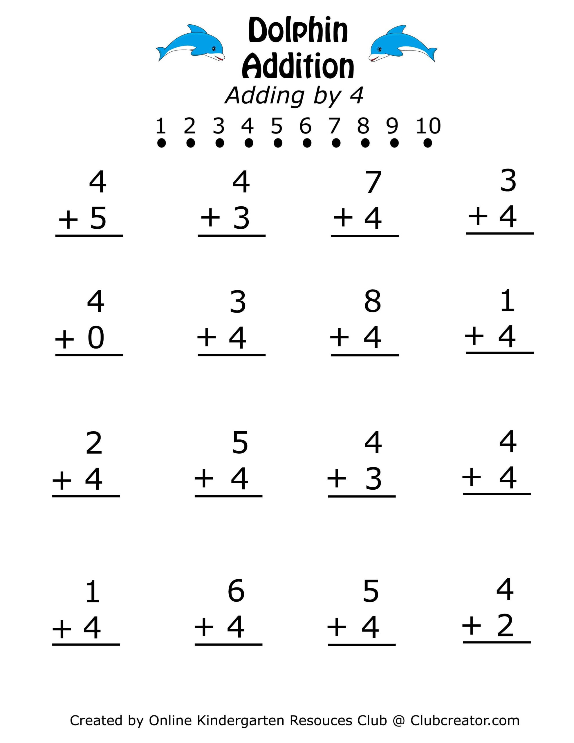 21 Math Worksheets For Kindergarten 1-30