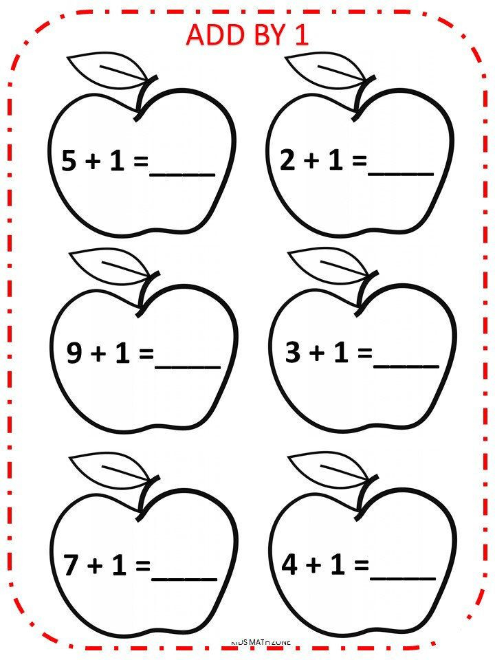 21 Math Worksheets For Kindergarten 1-30