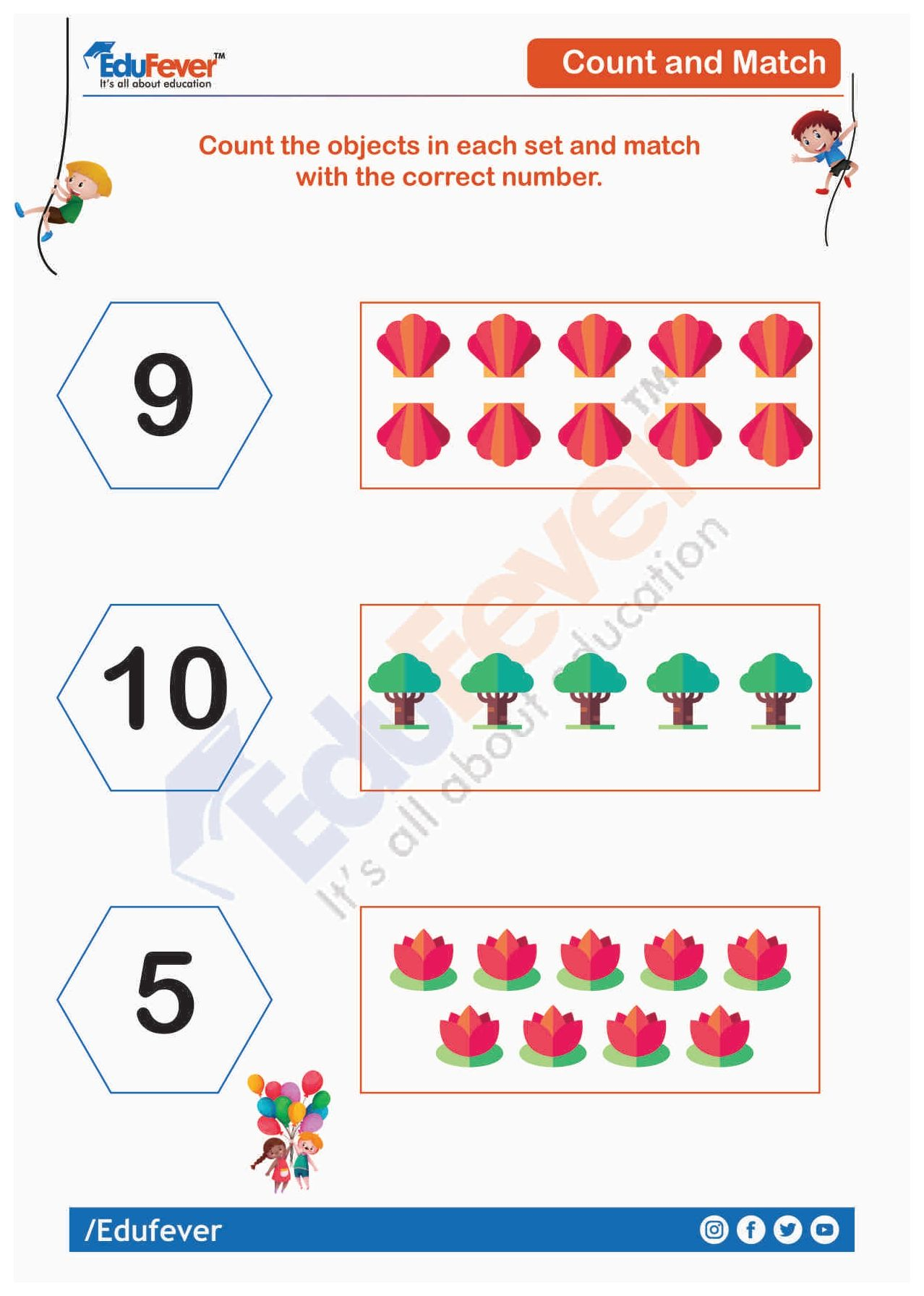 21 Math Worksheets For Ukg Kids