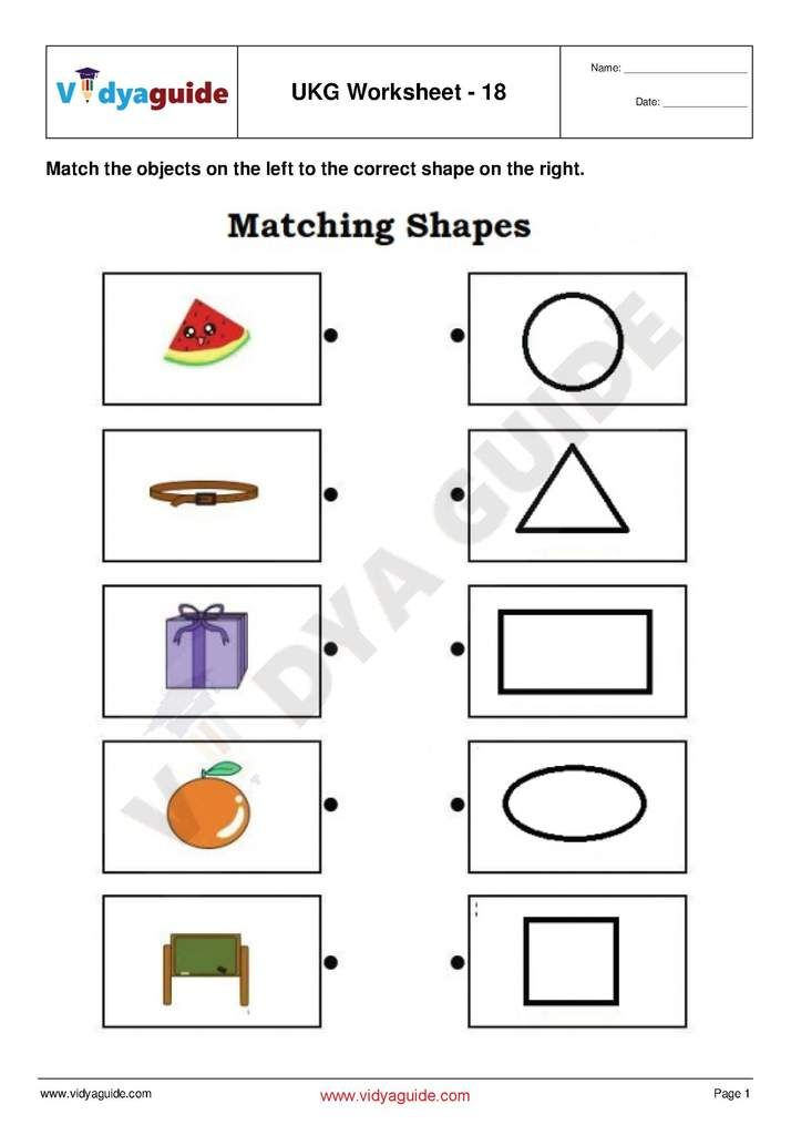 21 Math Worksheets For Ukg Kids