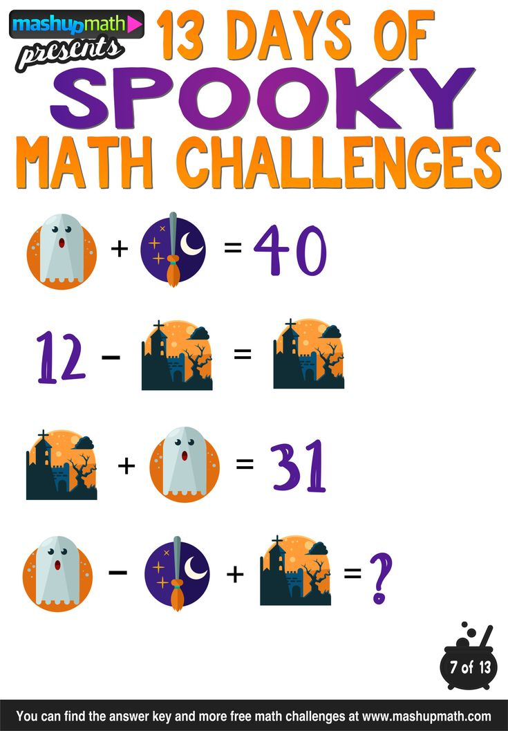 21 Math Worksheets With Riddles