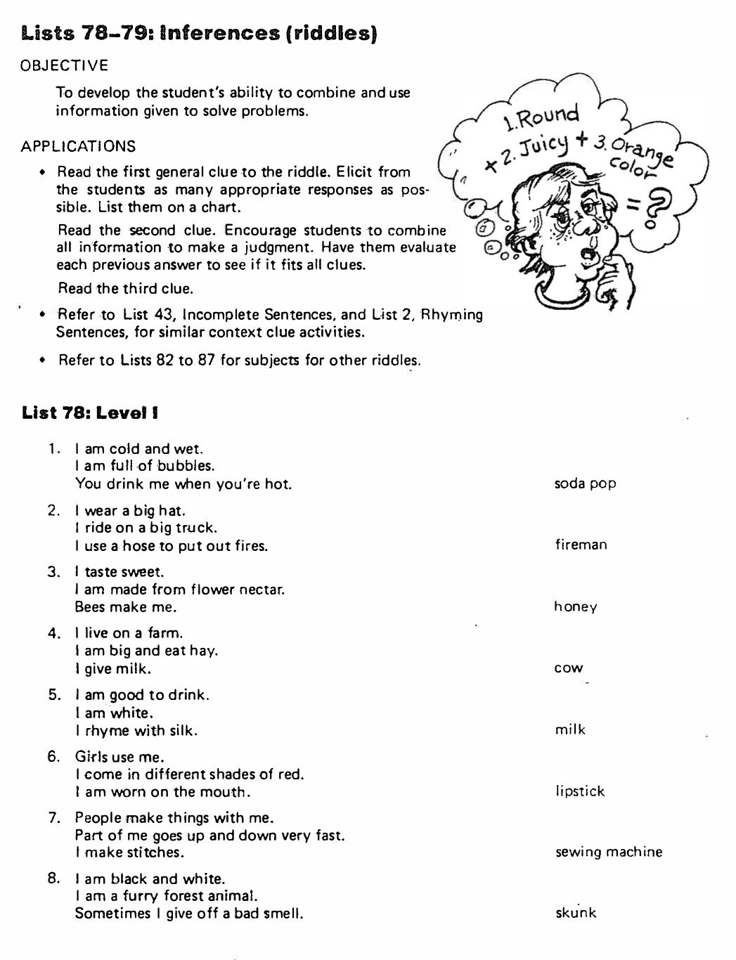 21 Math Worksheets With Riddles