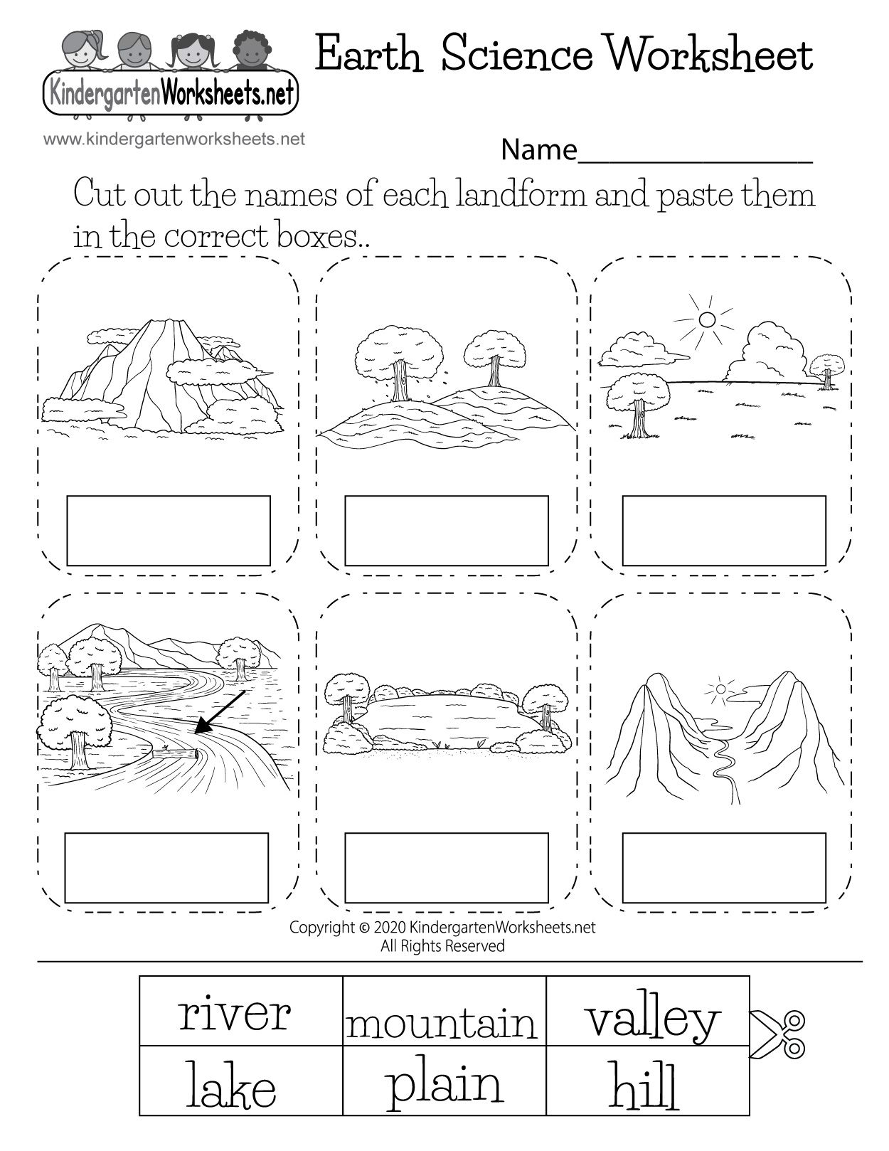21 Printable Worksheets For Kindergarten Science