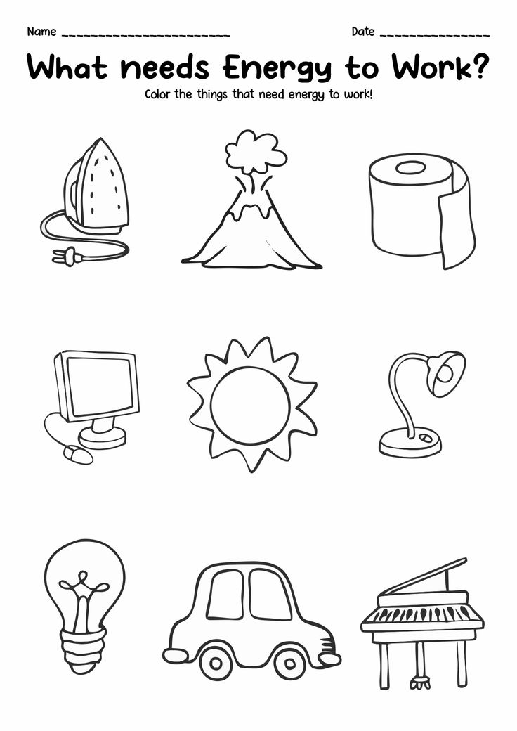 21 Printable Worksheets For Kindergarten Science